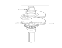 Crankshaft Assembly Diagram and Parts List for 74822 290000001-290999999 - 2009 Toro Lawn Tractor