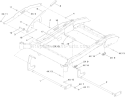 Deck Lift Assembly Diagram and Parts List for 74824 310000001-310999999 - 2010 Toro Lawn Tractor