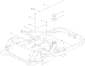 Fuel Delivery System Diagram and Parts List for 74824 310000001-310999999 - 2010 Toro Lawn Tractor