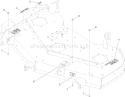 Deck and Decal Assembly Diagram and Parts List for 74832 310000001-310999999 - 2010 Toro Lawn Tractor