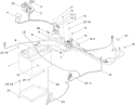 Electrial Assembly Diagram and Parts List for 74914 290000001-290999999 - 2009 Toro Lawn Tractor