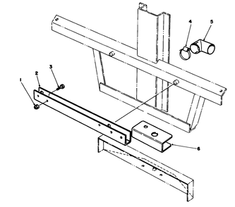 Part Location Diagram of 72-9590 Toro U-Bracket-Bagger