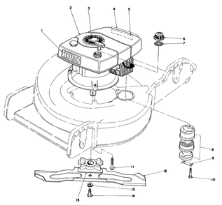 Engine Assembly Diagram and Parts List for 20762 4000001 - 4999999 Toro Lawn Mower