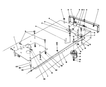 Traction Assembly Diagram and Parts List for 56145 5000001 - 5999999 Toro Lawn Tractor