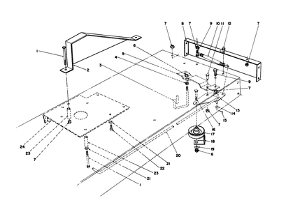 Traction Assembly Diagram and Parts List for 56170 6000001 - 6999999 Toro Lawn Tractor Accessories
