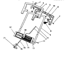 Part Location Diagram of 73-3710 Toro Brake-Gear
