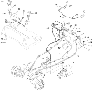 Part Location Diagram of 117-4722 Toro Fuse-Blade, 5a