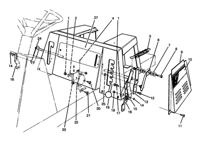 Linkage Assembly Diagram and Parts List for 70141 59000001 - 59999999 Toro Lawn Tractor
