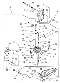 Part Location Diagram of 16126-2170 Toro Valve-Choke