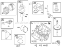 Page H Diagram and Parts List for 77102 200000001-200999999 - 2000 Toro Lawn Tractor