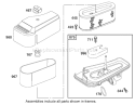 Page K Diagram and Parts List for 77104 200000001-200999999 - 2000 Toro Lawn Tractor