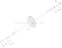 Page U Diagram and Parts List for 77104 200000001-200999999 - 2000 Toro Lawn Tractor