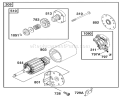Engine Diagram and Parts List for 77104 200000001-200999999 - 2000 Toro Lawn Tractor
