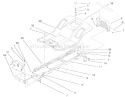Frame & Body Assembly Diagram and Parts List for 77106 200000001-200999999 - 2000 Toro Lawn Tractor