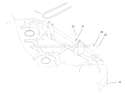 Belt Assembly Diagram and Parts List for 77106 200000001-200999999 - 2000 Toro Lawn Tractor