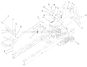 Hydro Transaxle Controls Assembly Diagram and Parts List for 77106 200000001-200999999 - 2000 Toro Lawn Tractor