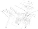 Steering Assembly Diagram and Parts List for 77106 200000001-200999999 - 2000 Toro Lawn Tractor