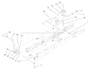 Traction & Brake Components Assembly Diagram and Parts List for 77106 200000001-200999999 - 2000 Toro Lawn Tractor