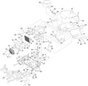 Part Location Diagram of 120-6737 Toro Plug-Plastic