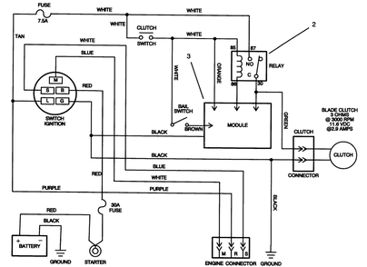 Electric Schematic Diagram and Parts List for 30181 59000001 - 59999999 Toro Lawn Tractor Accessories