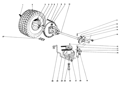 Part Location Diagram of 23156 Toro Tire