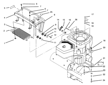 Part Location Diagram of 93-1183 Toro DISCONTINUED