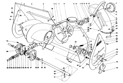 Part Location Diagram of 39-6410 Toro DISCONTINUED