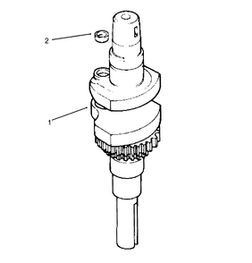 Crankshaft (Kohler Engine Cv14s-Ps1472) Diagram and Parts List for 72042 5900001 - 5900796 Toro Lawn Tractor