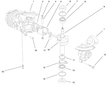 Part Location Diagram of 94-9897 Toro DISCONTINUED