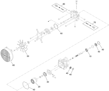 Part Location Diagram of 103-7443 Toro CYLINDER BLOCK KIT