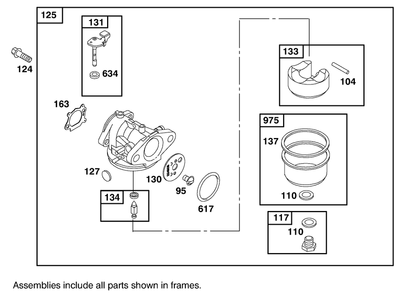 Engine Briggs & Stratton Model 12h802-1766-E1 Diagram and Parts List for 20490 8900001 - 8999999 Toro Lawn Mower