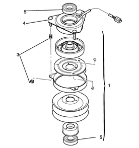 Clutch Assembly 92-1686 Diagram and Parts List for 72081 3900001 - 3999999 Toro Lawn Tractor