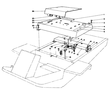 Seat Mount Assembly Diagram and Parts List for 30775 400001 - 499999 Toro Lawn Tractor