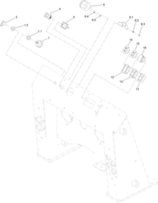 Fuel Gauge, Hour Meter And Ignition Assembly Diagram and Parts List for 22324 407960000 - 409359999 Toro Lawn Tractor Accessories