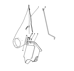 Bagging Kit No. 27-7820 (Optional) Diagram and Parts List for 16155 7000001 - 7999999 Toro Lawn Mower