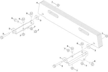 Part Location Diagram of 147-7582-03 Toro WEIGHT-BAGGER