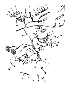 Electrical System Diagram and Parts List for 73380 4900001 - 4999999 Toro Lawn Tractor
