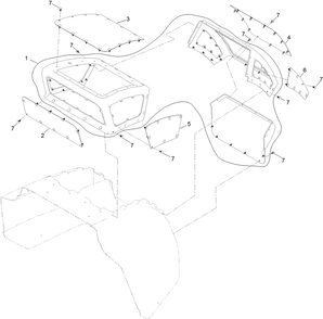 Hood Intake Assembly No. 142-4742 Diagram and Parts List for 72098 413000000 - 999999999 Toro Lawn Tractor