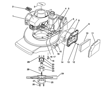 Part Location Diagram of 77-2800 Toro DISCONTINUED