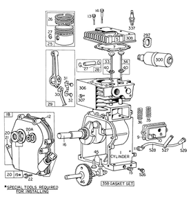 Part Location Diagram of 298041 Toro Seal-Oil. Used on the Auxiliary P.T.O.