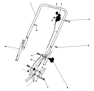 Part Location Diagram of 36-6850 Toro DISCONTINUED