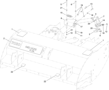Part Location Diagram of 40-13-010 Toro Decal - C/Head Mind Toesandfing