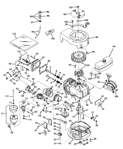 Engine Model No. Lav30-30360g Diagram and Parts List for 18212 8000001 - 8999999 Toro Lawn Mower