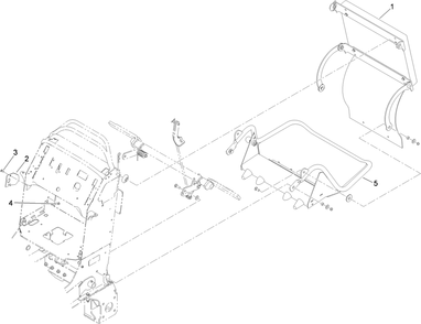 Platform Assembly 1 Diagram and Parts List for 79548 (310000001-310999999)(2010) Toro Lawn Mower