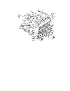 Crankcase Assembly Diagram and Parts List for 74264 260000001 AND UP Toro Lawn Mower