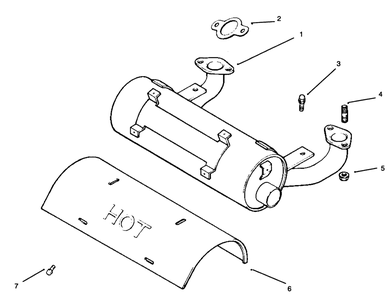 Exhaust Kohler Engine Cv18s - Ps 61521 Diagram and Parts List for 30181 59000001 - 59999999 Toro Lawn Tractor Accessories