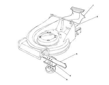 Mulching Kit Model No. 59172 Diagram and Parts List for 26620BF 1000001 - 1999999 Toro Lawn Mower