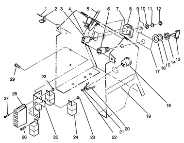 Part Location Diagram of 75-5030 Toro DISCONTINUED
