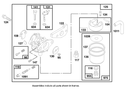 Engine Gts 150 Diagram and Parts List for 20474 6900001 - 6999999 Toro Lawn Mower