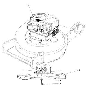 Engine Assembly Diagram and Parts List for 20742 4000001 - 4999999 Toro Lawn Mower